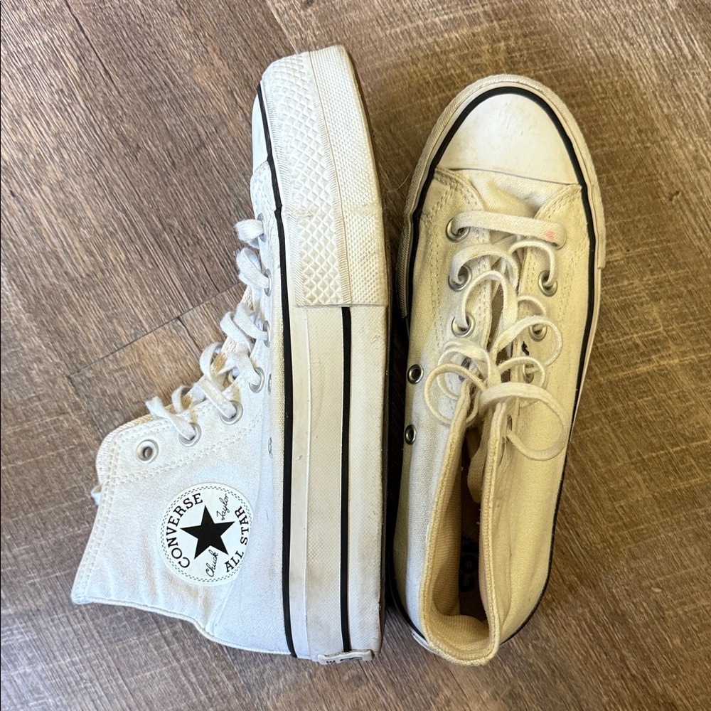 Converse Platform High-Top Sneakers - White
